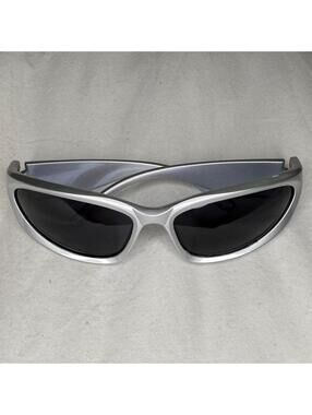 Y2K silver sunglasses
